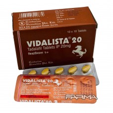 Видалиста (Vidalista) тадалафил 20 мг - 10 таб