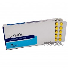 Кломос (Pharmacom labs) Clomos 50 mg, 50 таб